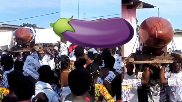 Whut: Ghanese vrouw van lichte zeden wordt in een opmerkelijke kist begraven