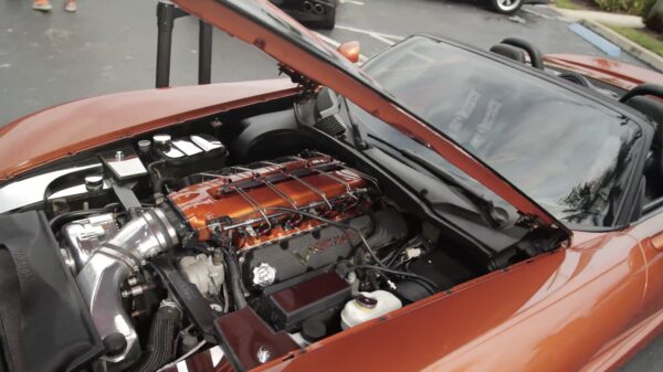 Waarom een professional inhuren als je ook met een Dodge Viper kunt snoeien?