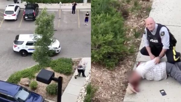 Het zoveelste gevalletje Amerikaans politiegeweld: agent bodyslamt voetganger bewusteloos