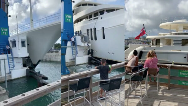 Verkeerde manoeuvre met megajacht van 108 miljoen op Sint Maarten