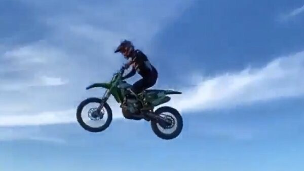 Dit noemen ze dus de perfecte landing