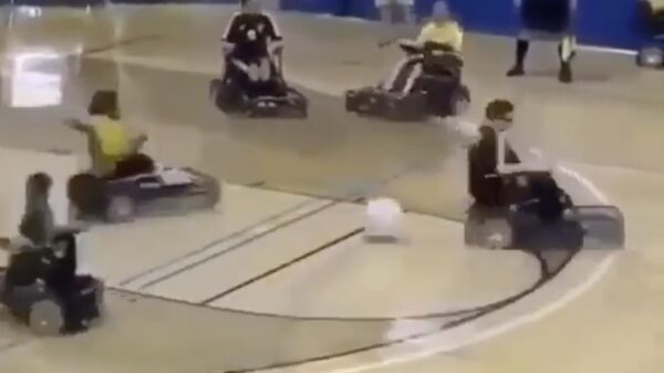 Dikke goal tijdens potje rocket league