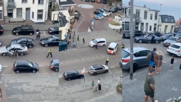 Video: twee arrestaties in Zandvoort voor doodschieten Bas van Wijk