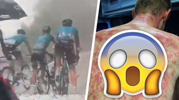 Achterblijvers in Dauphiné 'bekogeld' door reusachtige hagelstenen