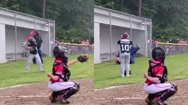 Het inzwaaien met de knuppel verliep nogal pijnlijk