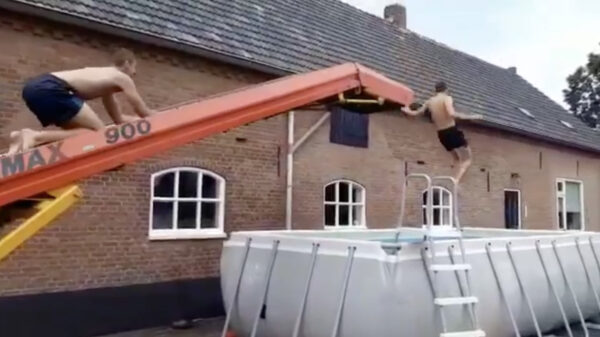 Lekker afkoelen als je een transportband in de buurt hebt