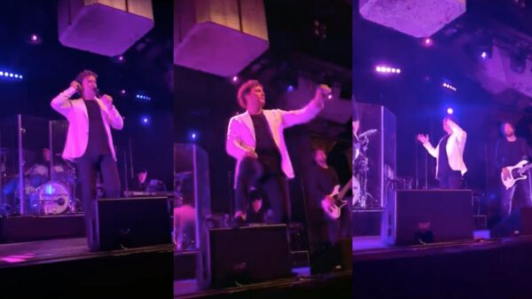 Dit liveoptreden van Tino Martin was op z'n zachtst gezegd géén succes