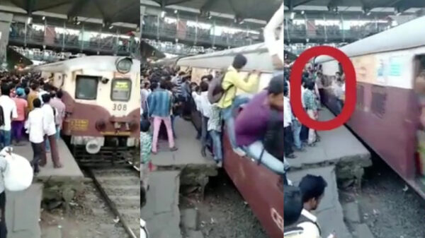 In India moet je tegenwoordig goed oppassen voor de treinpetser