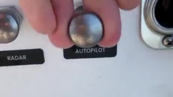 Even de automatische piloot inschakelen