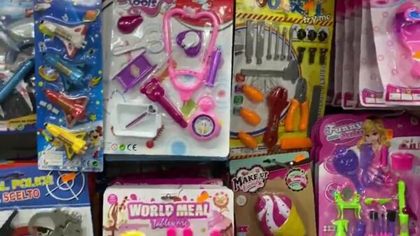 De speelgoedafdeling is tegenwoordig niet meer wat het was