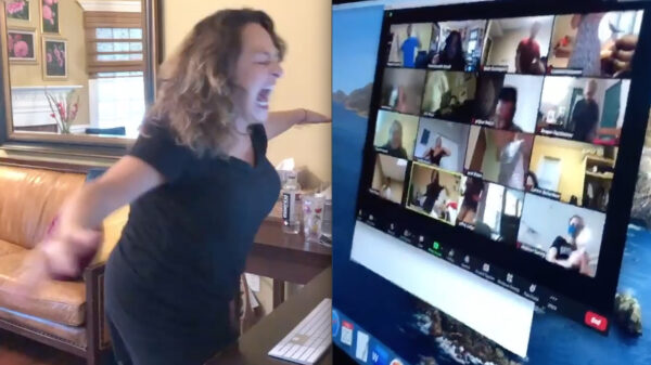 Heel veel fanatieker gaat het niet worden tijdens een online workout