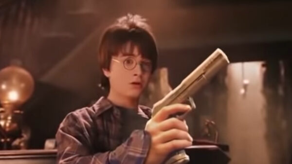 Harry Potter ziet er met guns in plaats van toverstokken heel anders uit