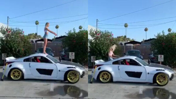 Salto's maken op je auto is slecht voor je achterruit