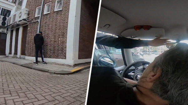 Stoppen slaan door bij wildplasser: belaagt en vernielt auto van toeterende bestuurder