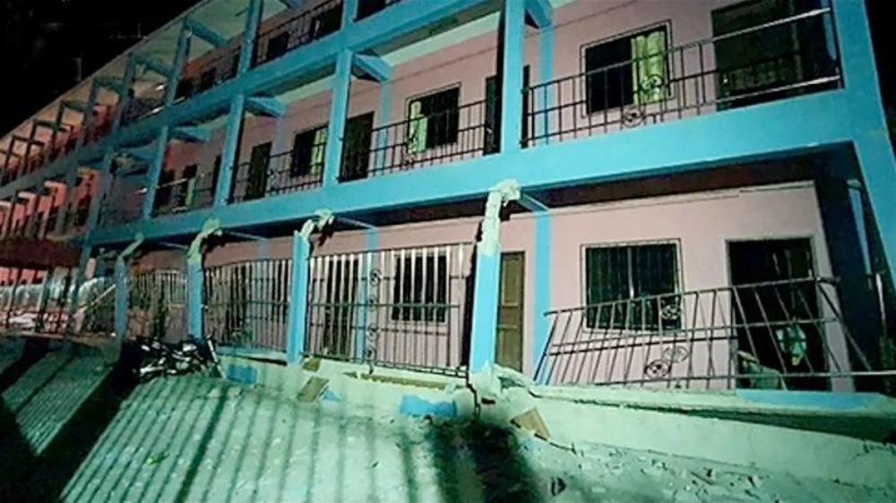 Thais appartementencomplex stort in, wonderwel geen slachtoffers