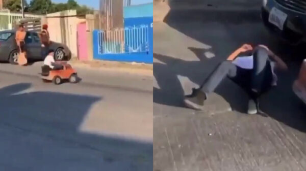 Driften met een zeepkist eindigt tegen geparkeerde auto