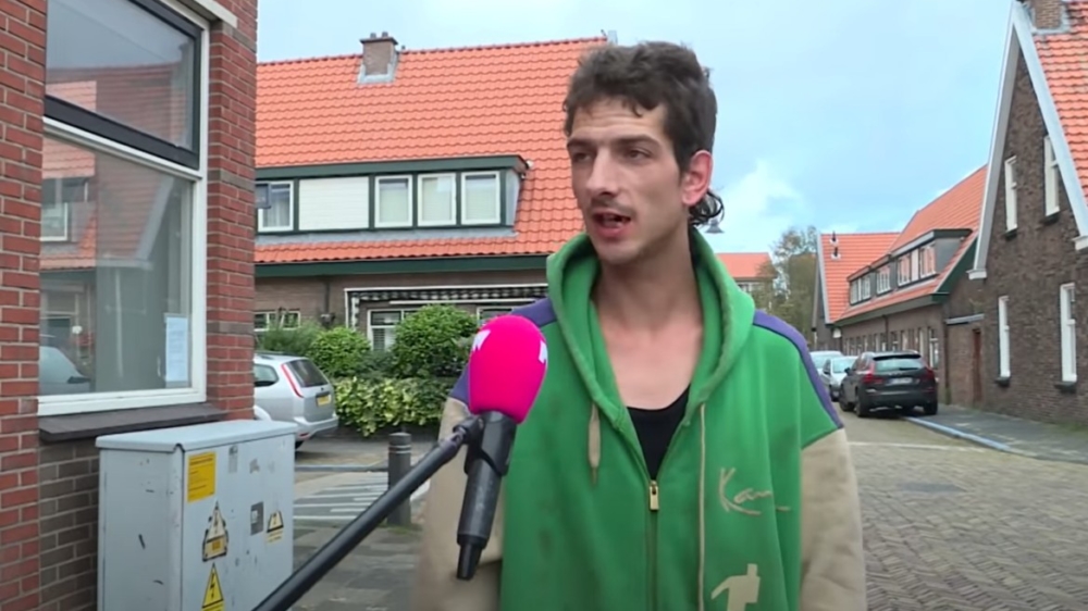 Ondernemer bewaakt pand tegen ruftende krakers in Voorburg