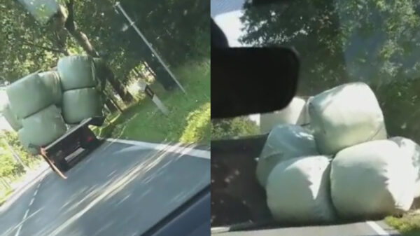 Een boer die vlak voor je zijn lading verliest is flink balen