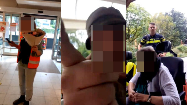 Man aangehouden voor kopen van bloemetjes ZONDER winkelwagentje!!1!