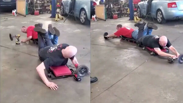 "Sorry mevrouw, uw auto is vanwege een spoedgeval nog niet klaar"