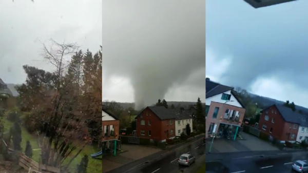 Tornado houdt stevig huis in Duits grensplaatsje Roetgen
