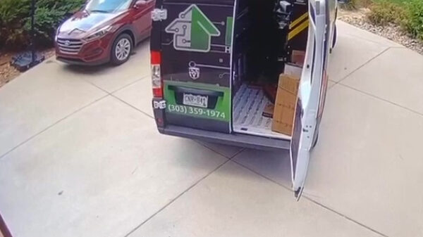 Broodjesdief dankzij camera op heterdaad betrapt