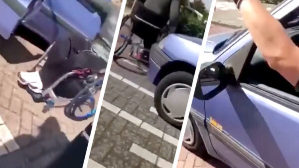 Vrouw rijdt man in rolstoel aan: "bent u fokking gek geworden???"
