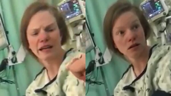 Gast pakt de neus van zijn vriendin af als ze net uit een operatie komt