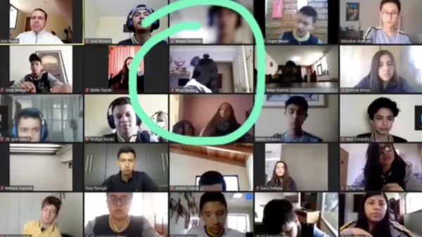 Studente in Ecuador wordt thuis beroofd tijdens online les via Zoom