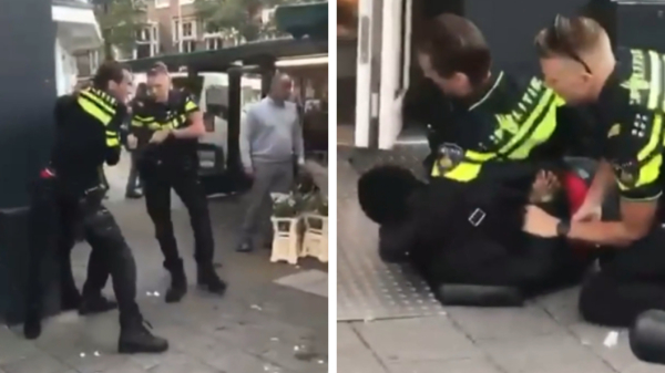 Amsterdamse wijkagent aangevallen door gezellige jongeren