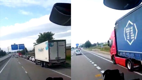 Lekker laat invoegen kán ook zo z'n voordelen hebben