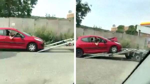 Zijn eerste dag als wegsleepdienstmedewerker was geen succesvolle