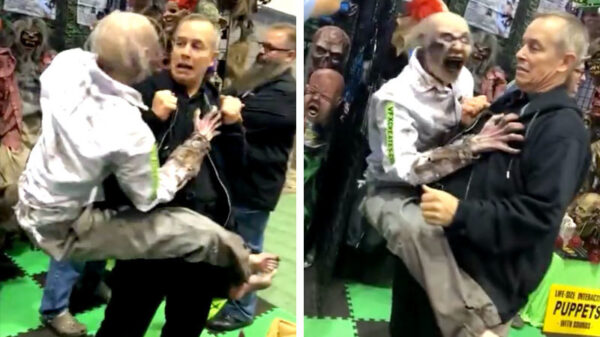 Met dit Halloween-kostuum staat er geen enkel kind meer aan je deur