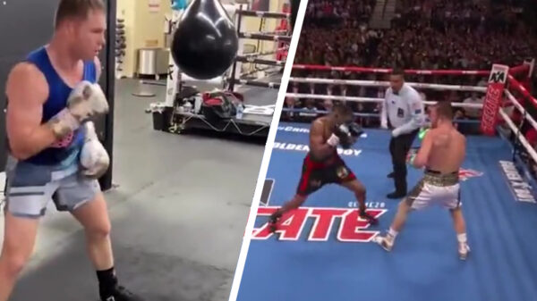 Bokser Saúl Álvarez is een meester in het ontwijken van stoten