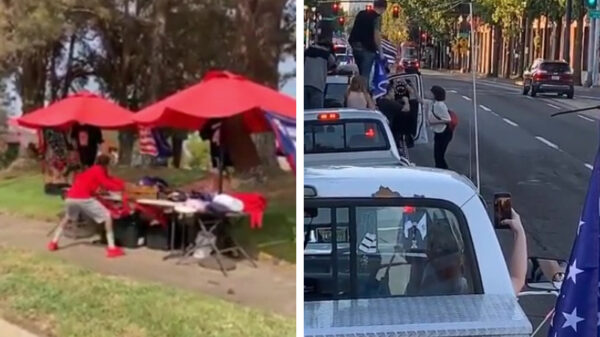 Met Trump-merchandise kun je in Amerika een hoop gekkies verwachten