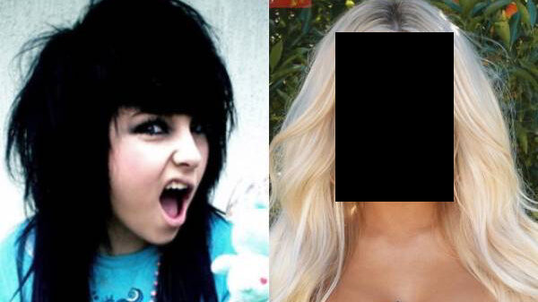 Emochick doet makeover en gaat voor blonde Barbie-look