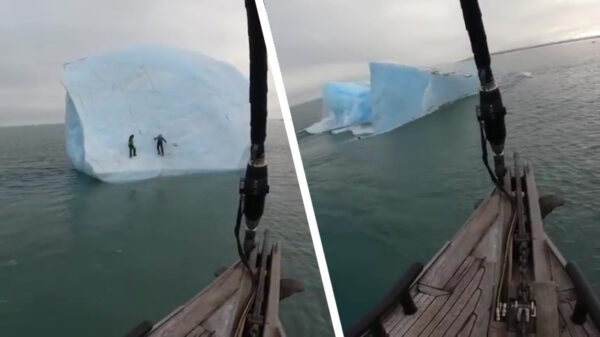 Het allerstomste idee van vandaag: ijsbergklimmen