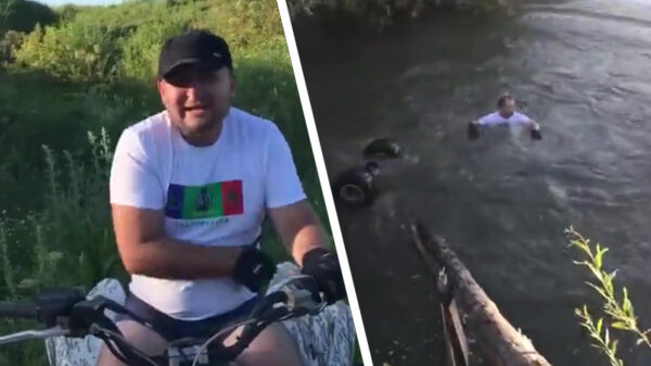 Houten bruggetje blijkt brug te ver voor de blyat-quad